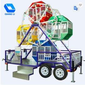 El carnaval portátil de QiangLi monta el mini CE de la noria 6/24seats aprobado