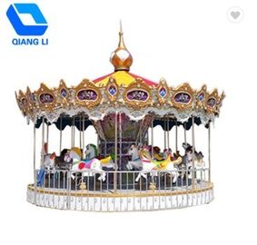 China Mini pequeños felices portátiles al aire libre van carrusel de la ronda para los juegos del carnaval de los niños fábrica