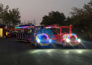 China Simple actúe los paseos del tren de la diversión, paseo del tren del parque temático para la fiesta de cumpleaños de los niños fábrica