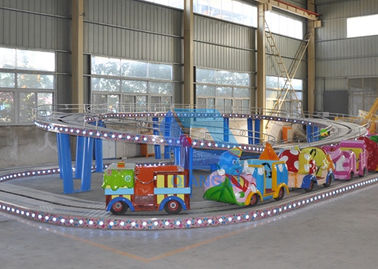China El mini parque de atracciones popular monta/mini paseo del tren de lanzadera con la vía fábrica