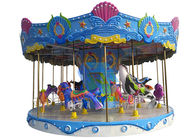 Felices al aire libre de los niños van paseo del carrusel de la ronda/del caballo para el parque de atracciones del carnaval proveedor