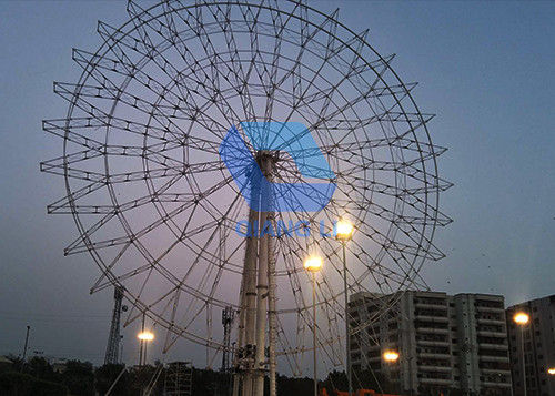 Noria eléctrica de encargo de la observación de la noria del parque de atracciones de la marca los 88m de Qiangli