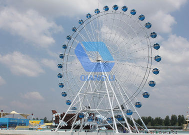 Noria eléctrica de encargo de la observación de la noria del parque de atracciones de la marca los 88m de Qiangli